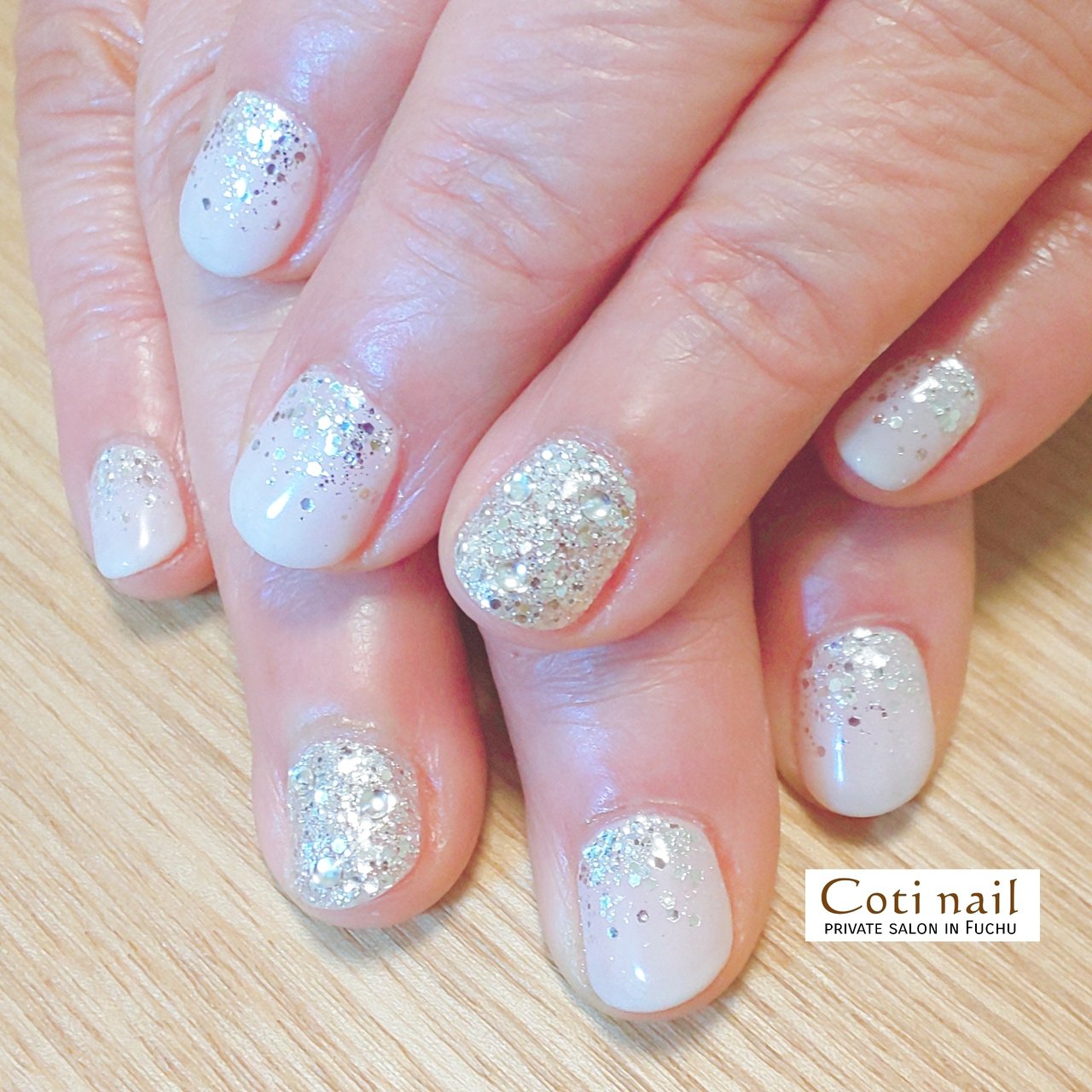 春 オールシーズン オフィス ブライダル ハンド コチネイル えりのネイルデザイン No ネイルブック