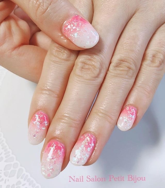 春 オールシーズン パーティー 女子会 ハンド Nail Salon Petit Bijouのネイルデザイン No ネイルブック