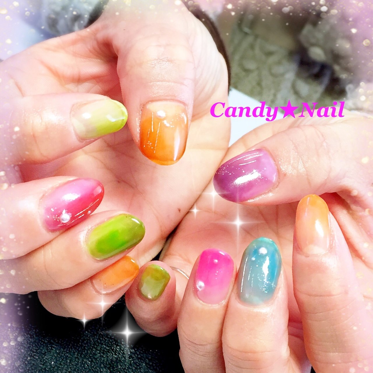 春 夏 リゾート ブライダル ハンド 伊藤千恵のネイルデザイン No ネイルブック