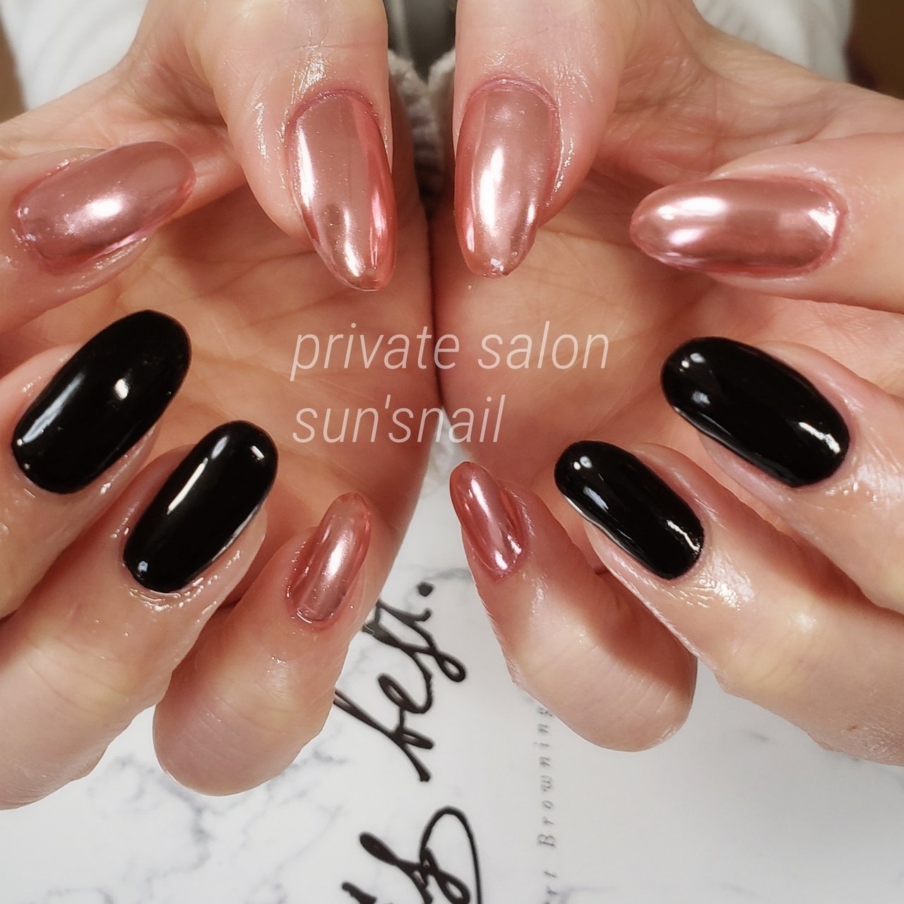 オールシーズン バレンタイン デート ハンド シンプル Sun Snailのネイルデザイン No ネイルブック