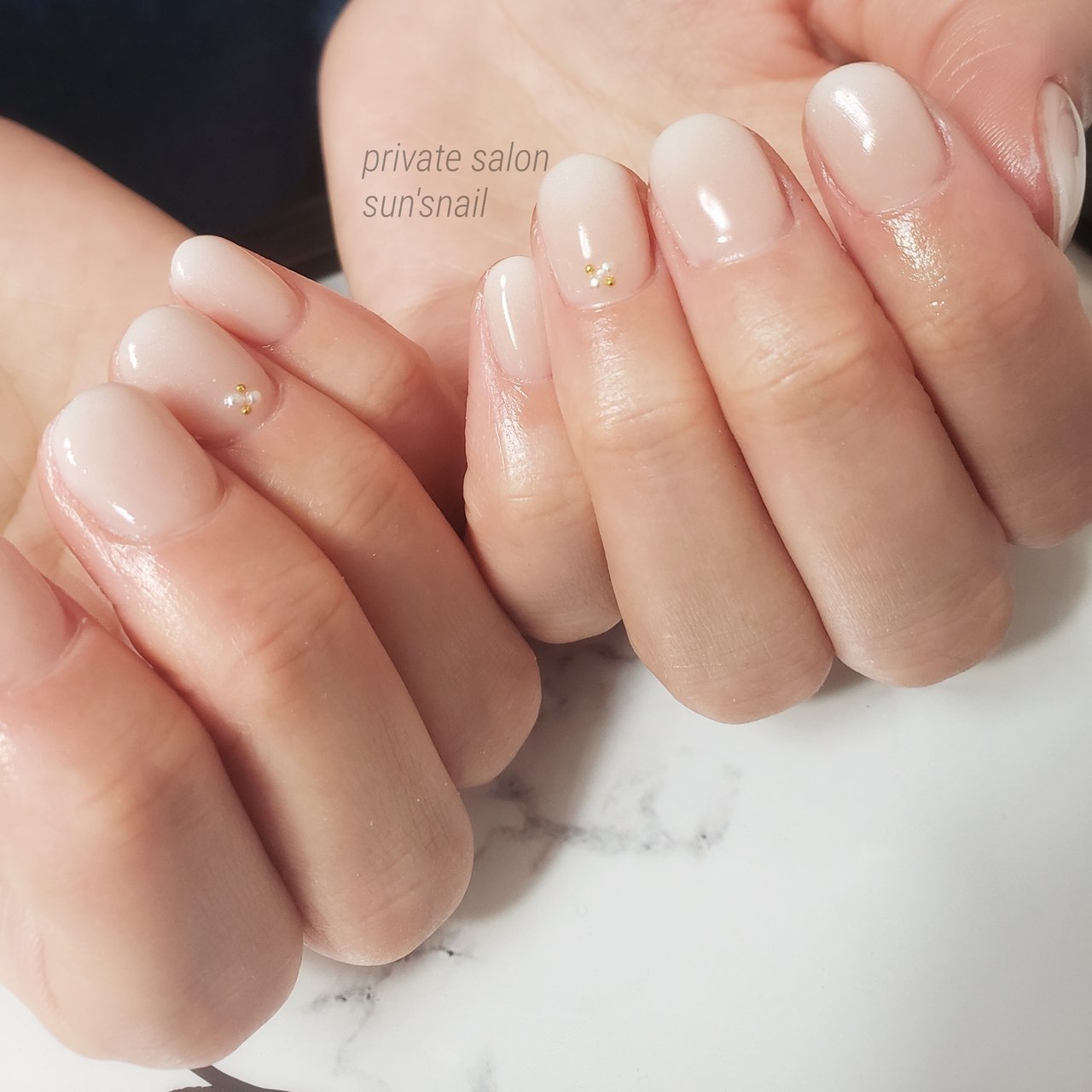 オールシーズン ブライダル パーティー デート ハンド Sun Snailのネイルデザイン No ネイルブック