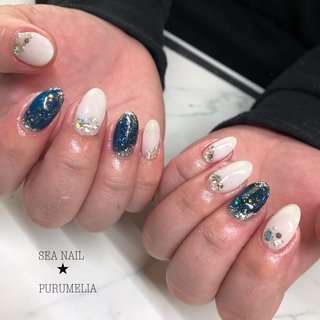 ネイル★ No77. アースカラーの奥行きニュアンスネイル ネイルチップ（つけ爪