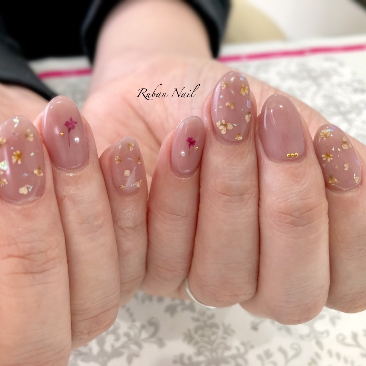 春 オフィス デート 女子会 ハンド Ruban Nailのネイルデザイン No ネイルブック