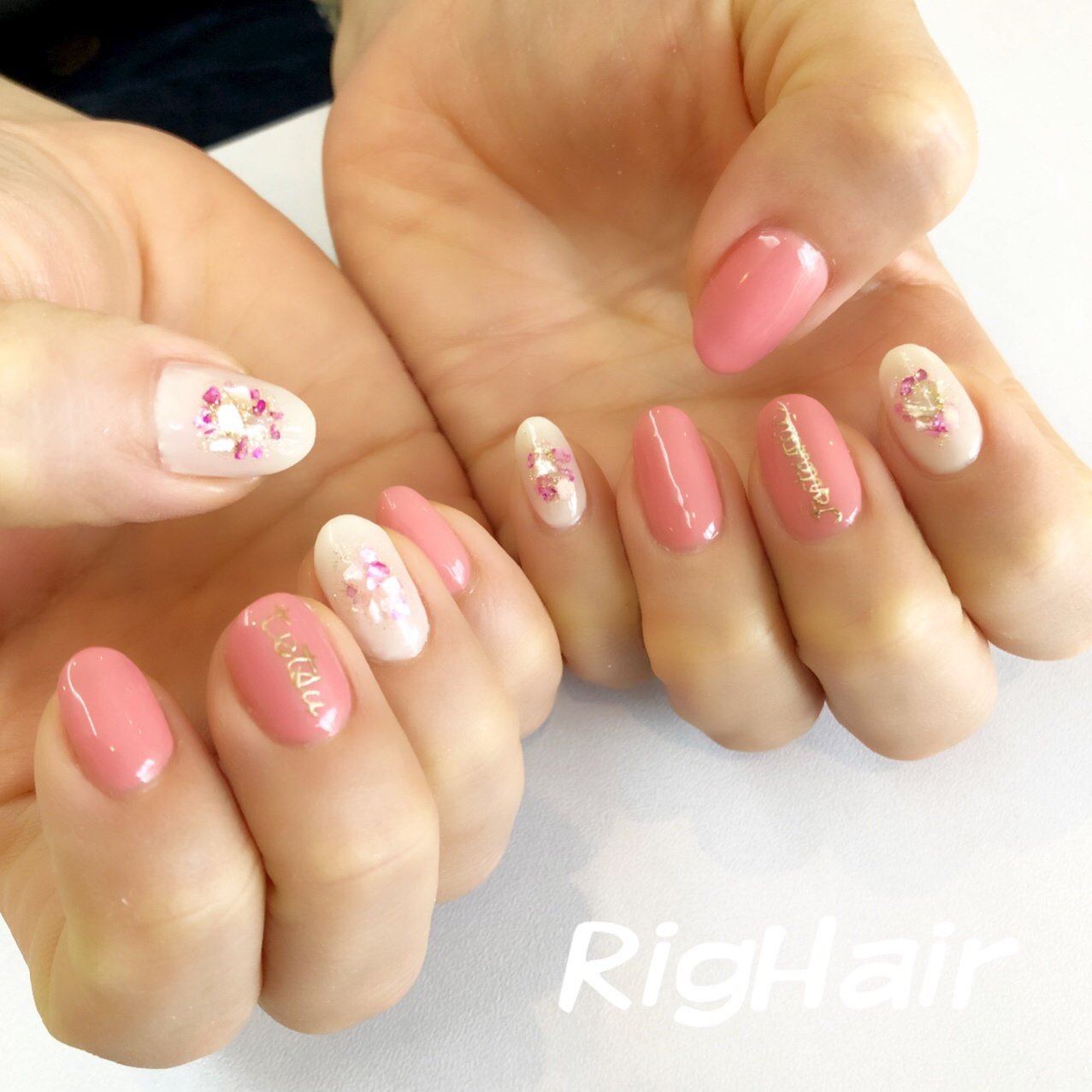 春 オールシーズン 卒業式 ハンド シンプル Righair Nail Mizuhoのネイルデザイン No ネイルブック