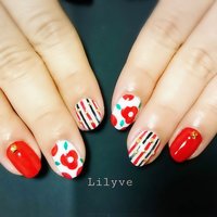 ストライプ 和のネイルデザイン 2ページ目 ネイルブック