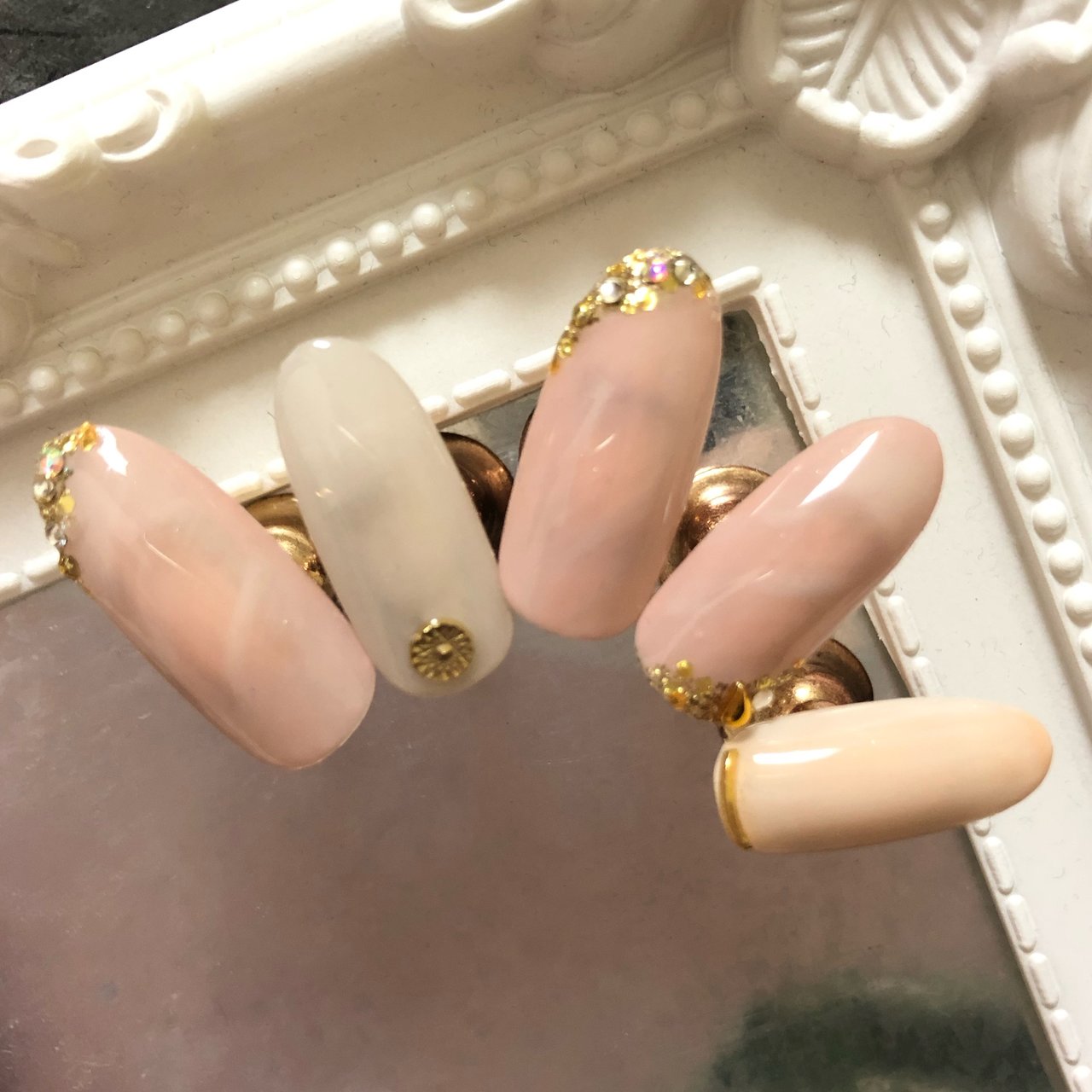 春 オールシーズン 入学式 パーティー フット Private Salon Arinenailのネイルデザイン No ネイルブック