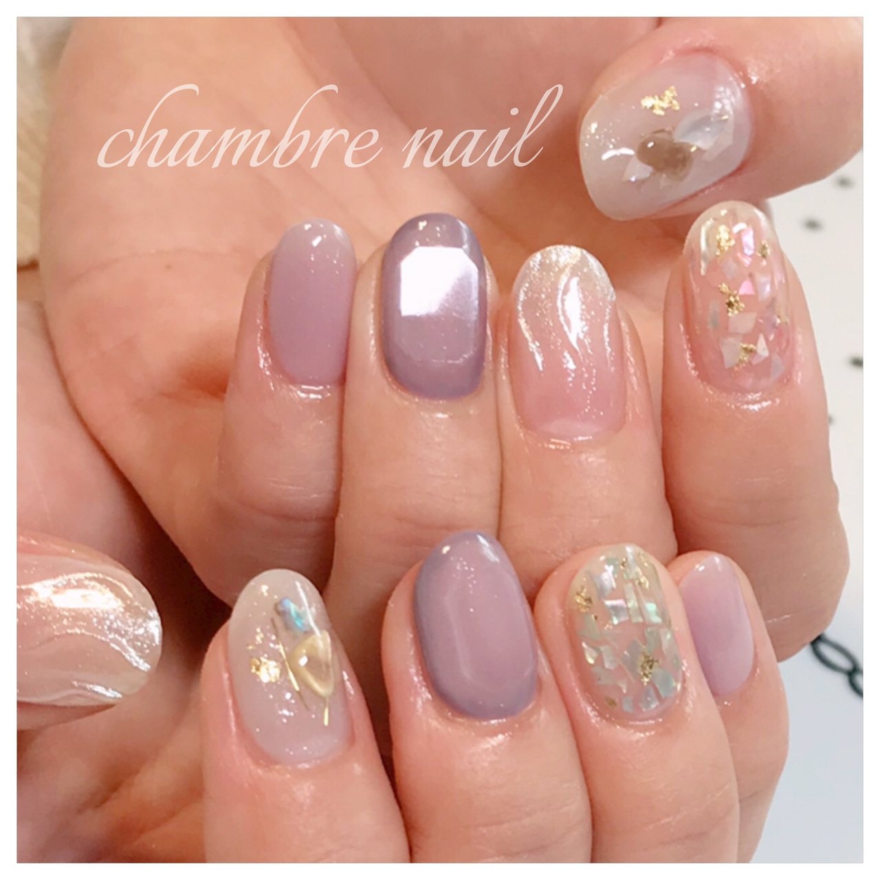 春 オフィス パーティー デート ハンド Chambre Nailのネイルデザイン No ネイルブック