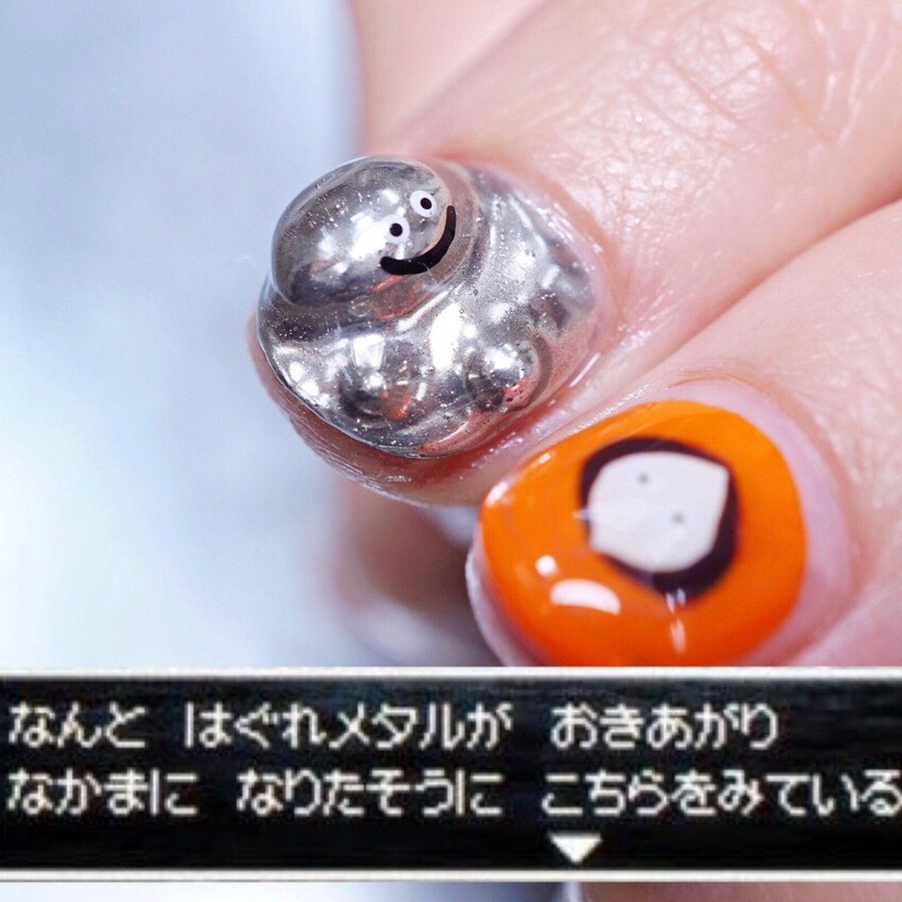 オールシーズン ハンド ワンカラー 痛ネイル キャラクター うだがわえりのネイルデザイン No ネイルブック