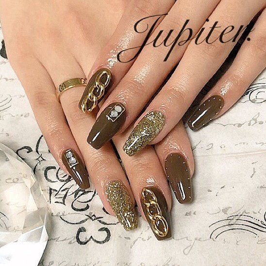 秋 冬 バレンタイン 女子会 ハンド Jupiterのネイルデザイン No ネイルブック