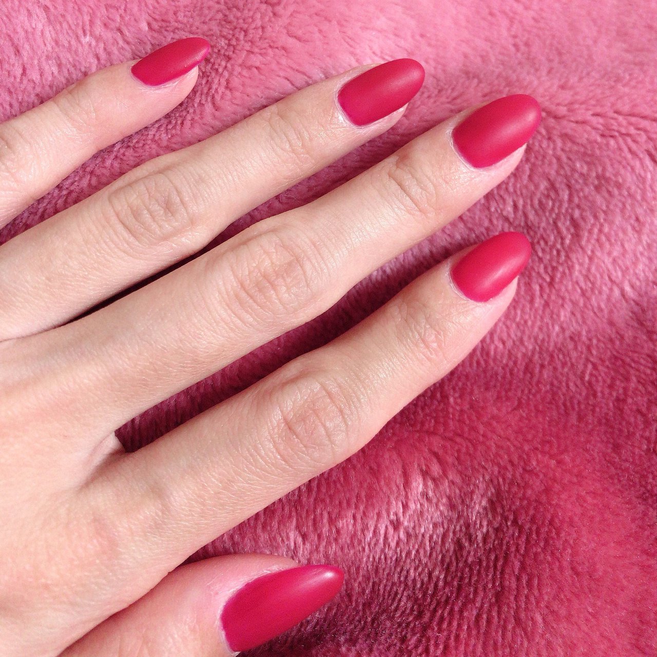 オールシーズン ハンド シンプル ワンカラー マット Erihoのネイルデザイン No ネイルブック