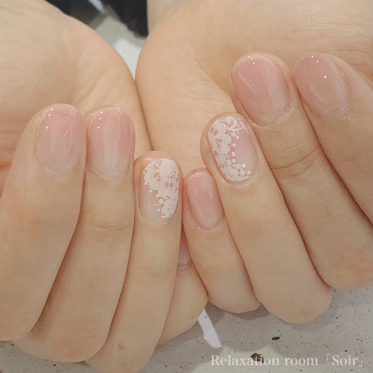 オールシーズン 卒業式 入学式 ブライダル ハンド Nail Likeのネイルデザイン No ネイルブック