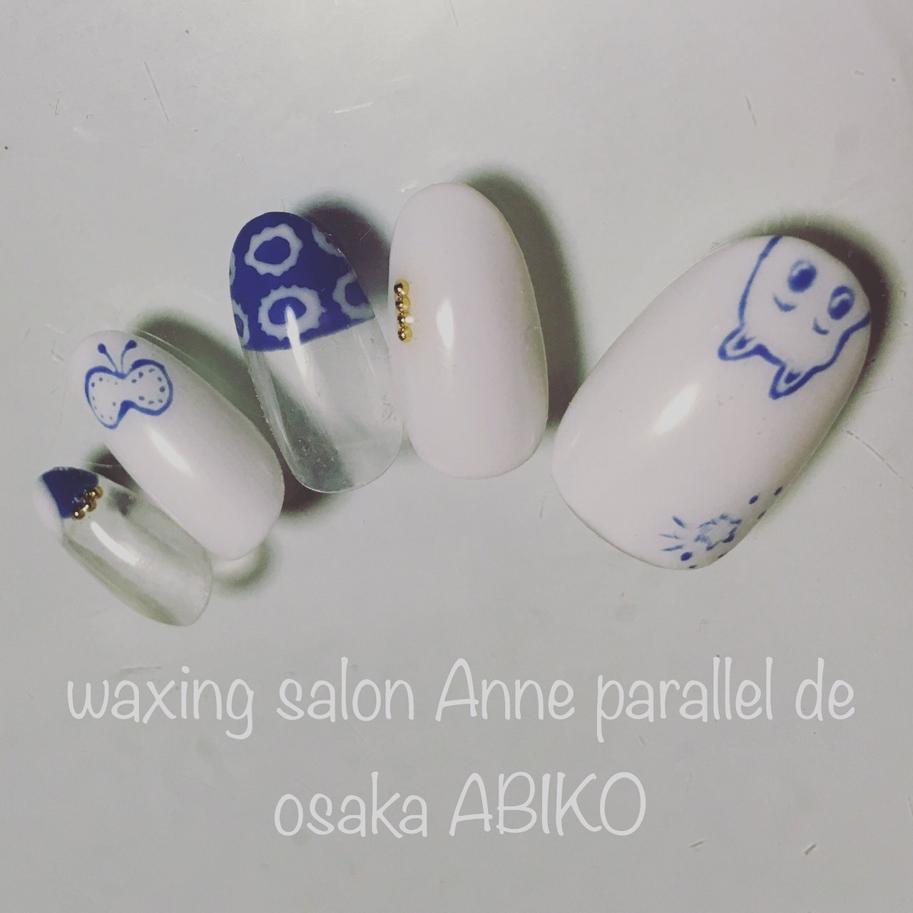 春 夏 ハンド シンプル 変形フレンチ 〻midori〻大阪あびこアンパラレルドのネイルデザイン No ネイルブック