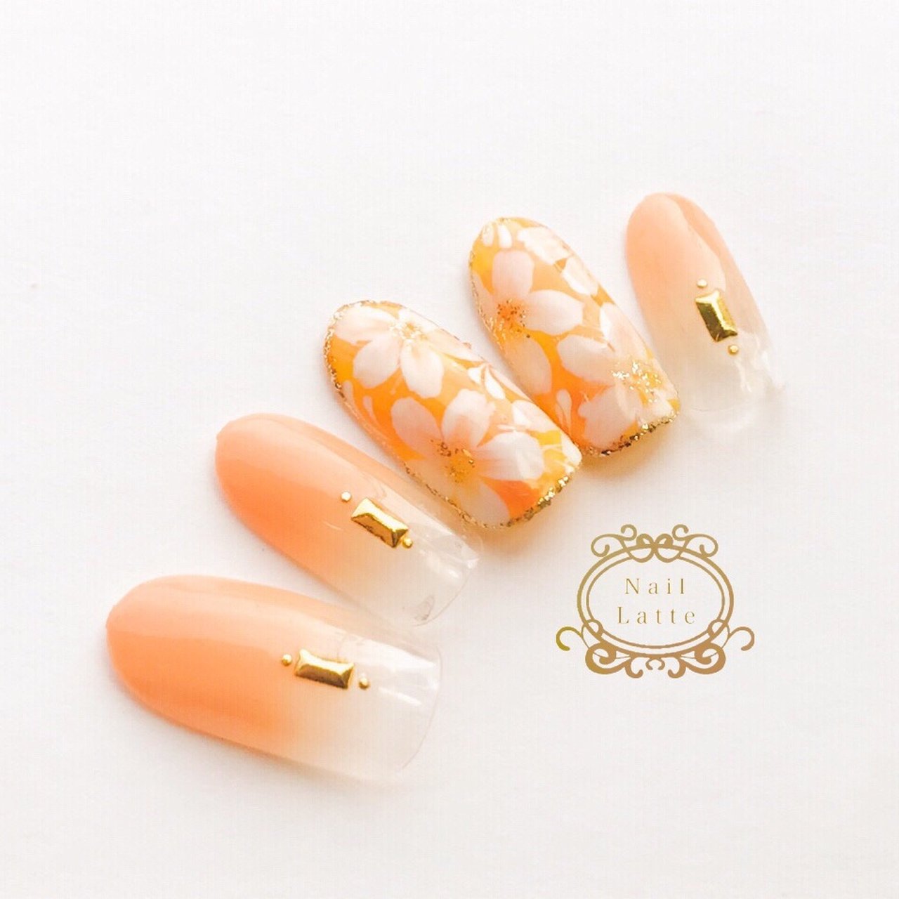 春 夏 オールシーズン ハンド シンプル 𝐧𝐚𝐢𝐥 𝐥𝐚𝐭𝐭𝐞 𝐫𝐞𝐧𝐚のネイルデザイン No ネイル ブック