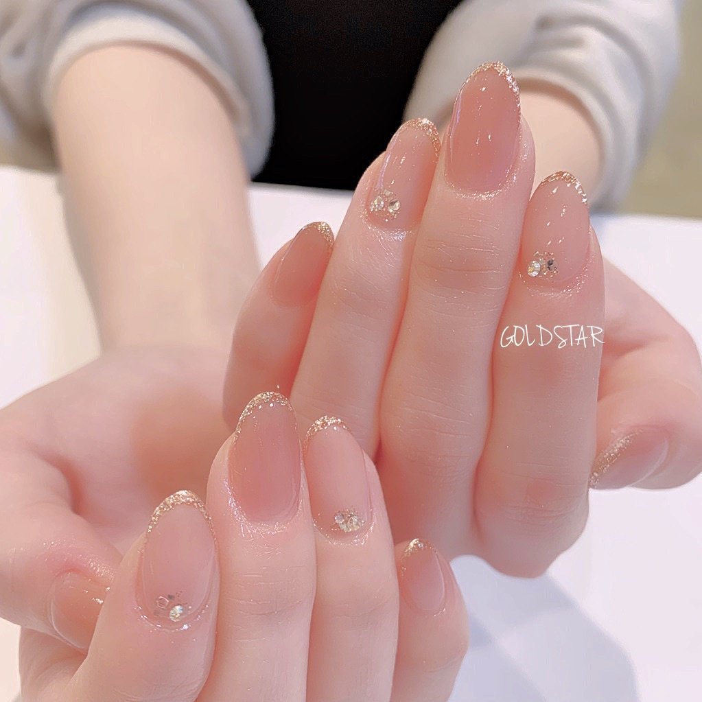 オールシーズン オフィス ブライダル デート ハンド Agloss Nailのネイルデザイン No ネイルブック