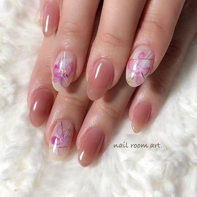 春 オフィス パーティー 女子会 フラワー Nail Room Art のネイルデザイン No ネイルブック