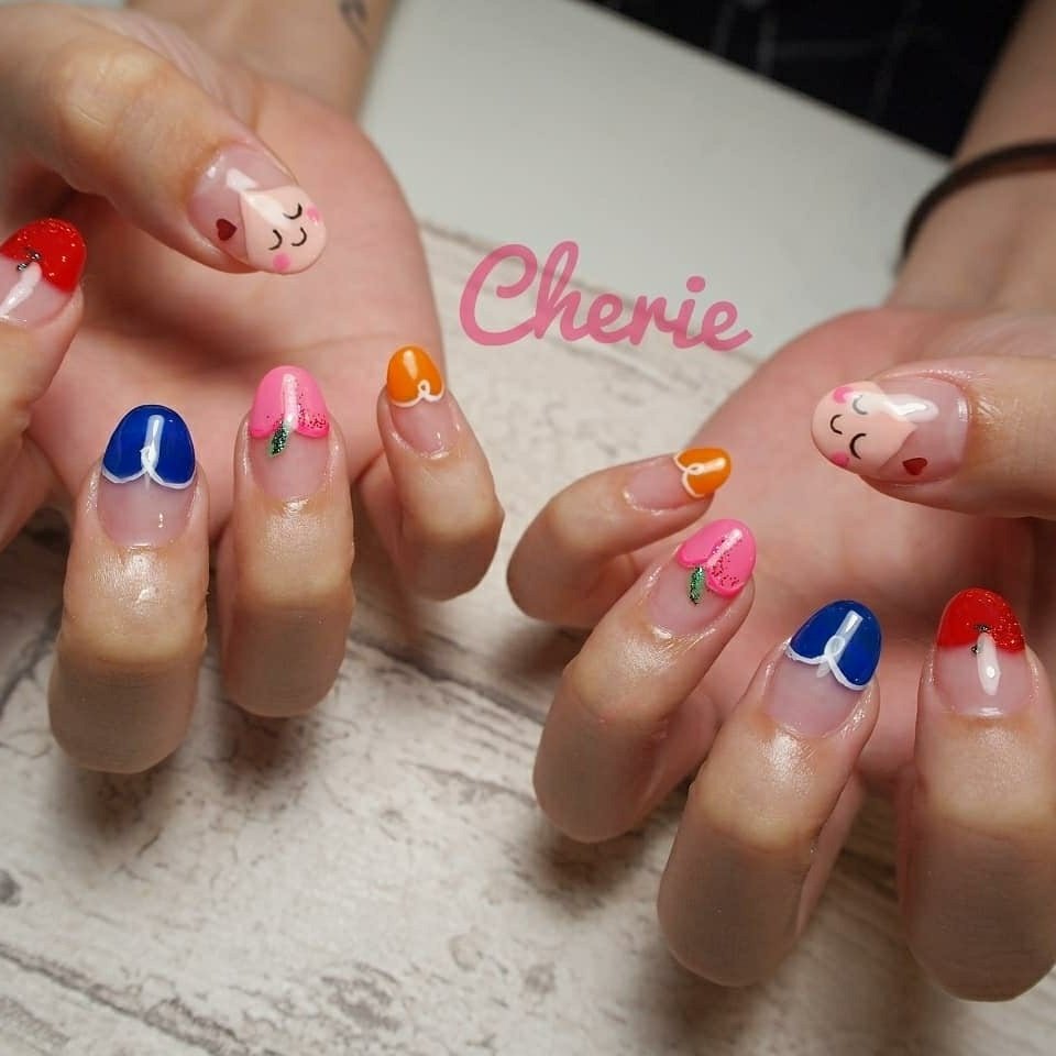 秋 オールシーズン パーティー 女子会 ハンド Nail Beauty Cherie シェリー のネイルデザイン No ネイル ブック