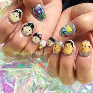 サザエさんネイルのネイルデザイン ネイルブック