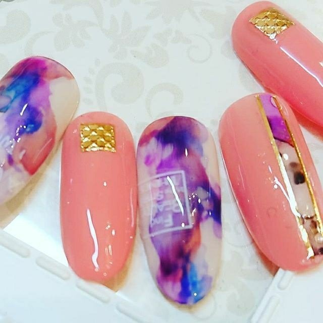 春 夏 デート ハンド ワンカラー ネイルサロンｅｖｏｌのネイルデザイン No ネイルブック