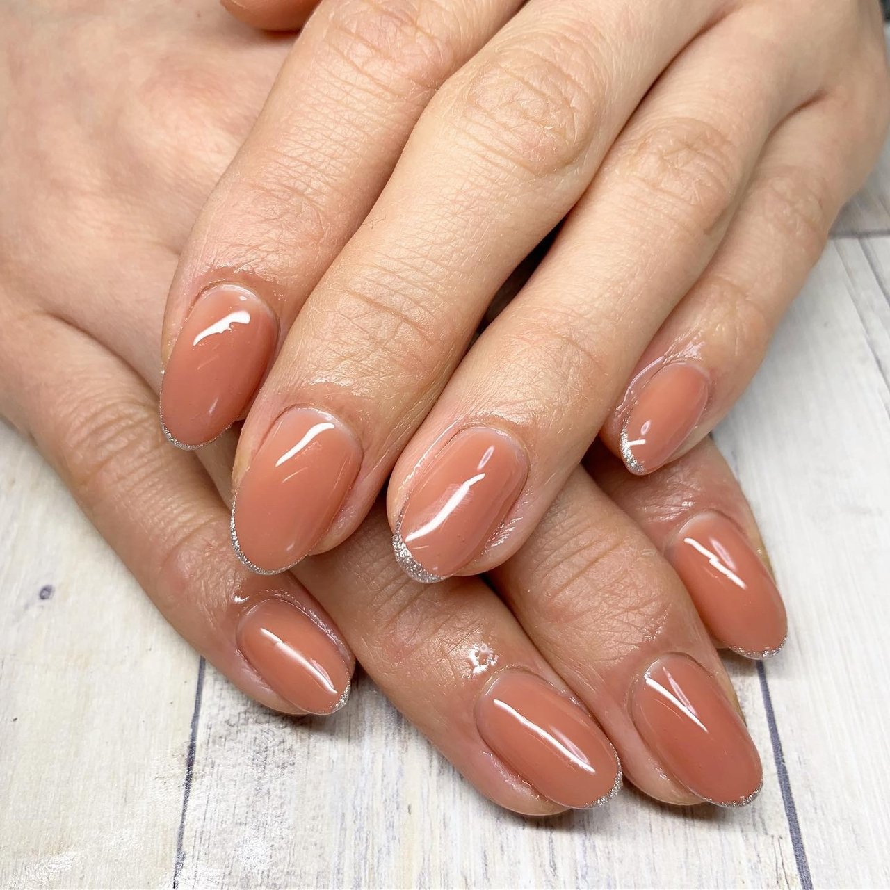 オールシーズン ハンド シンプル ラメ ワンカラー Saho Nailのネイルデザイン No ネイルブック