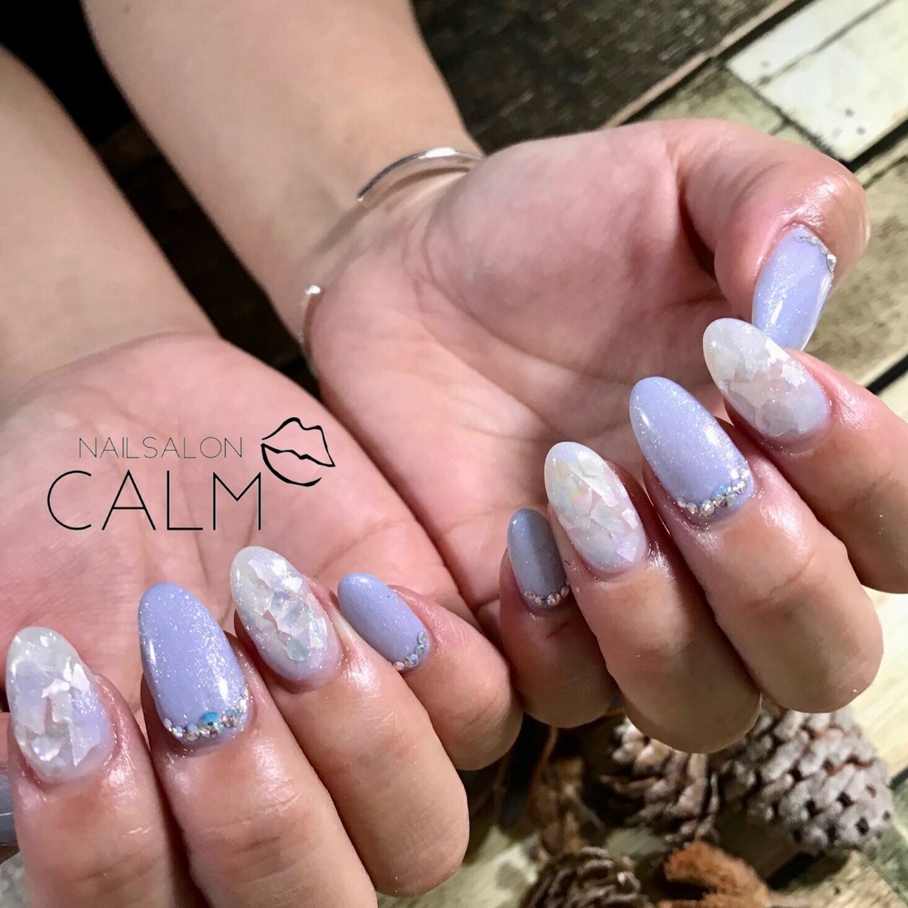 春 夏 デート 女子会 ハンド Nailsaloncalm0204のネイルデザイン No 4048646 ネイルブック