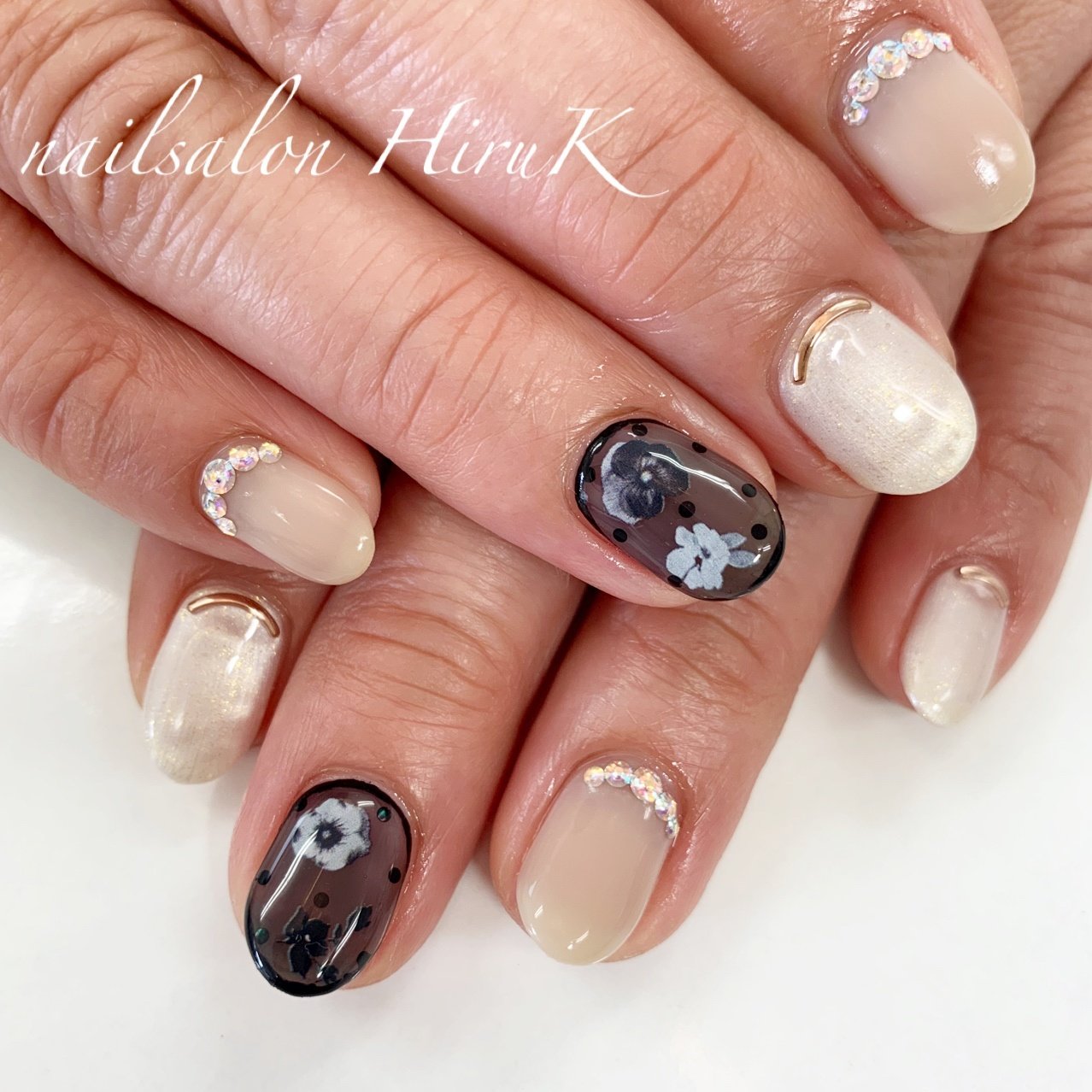 ハンド ジェル お客様 Nail Eyelash Hiruk Du Hugのネイルデザイン No ネイルブック