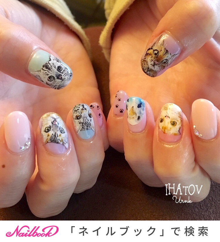 ネイリスト猫 1280_lc