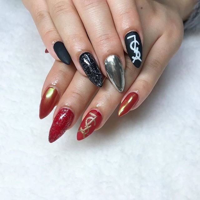 秋 パーティー 女子会 ハンド シンプル M Nailのネイルデザイン No ネイルブック