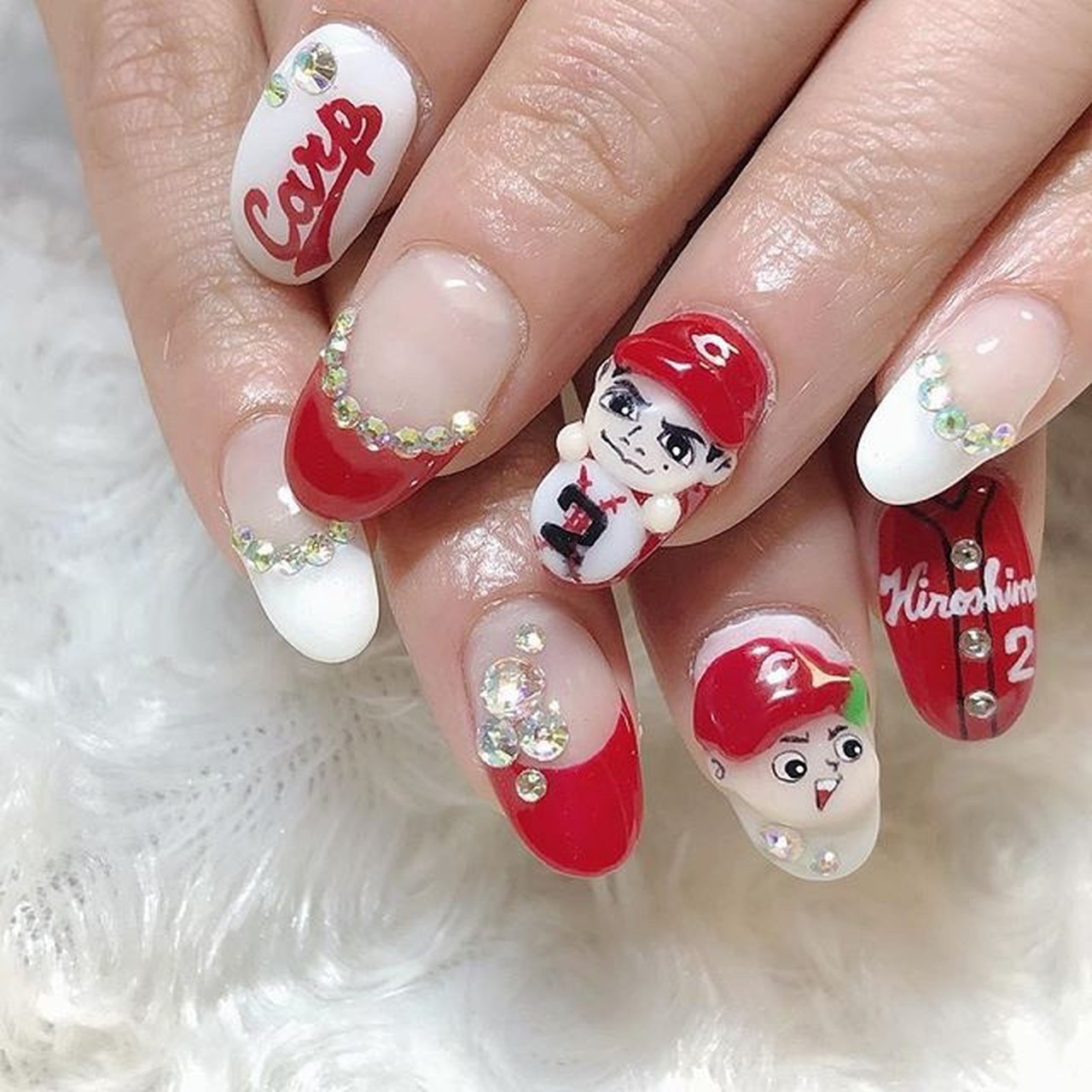 オールシーズン/スポーツ/ハンド/フレンチ/ビジュー - Lapis(ラピス