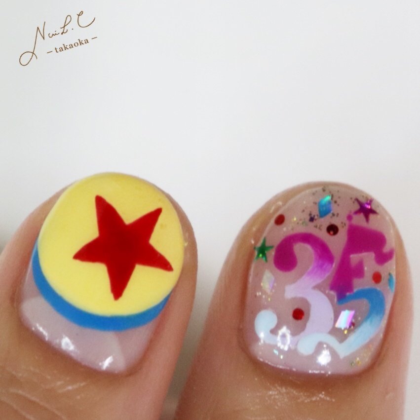 オールシーズン ハンド キャラクター ショート ビビッド Nail C Takaokaのネイルデザイン No ネイルブック