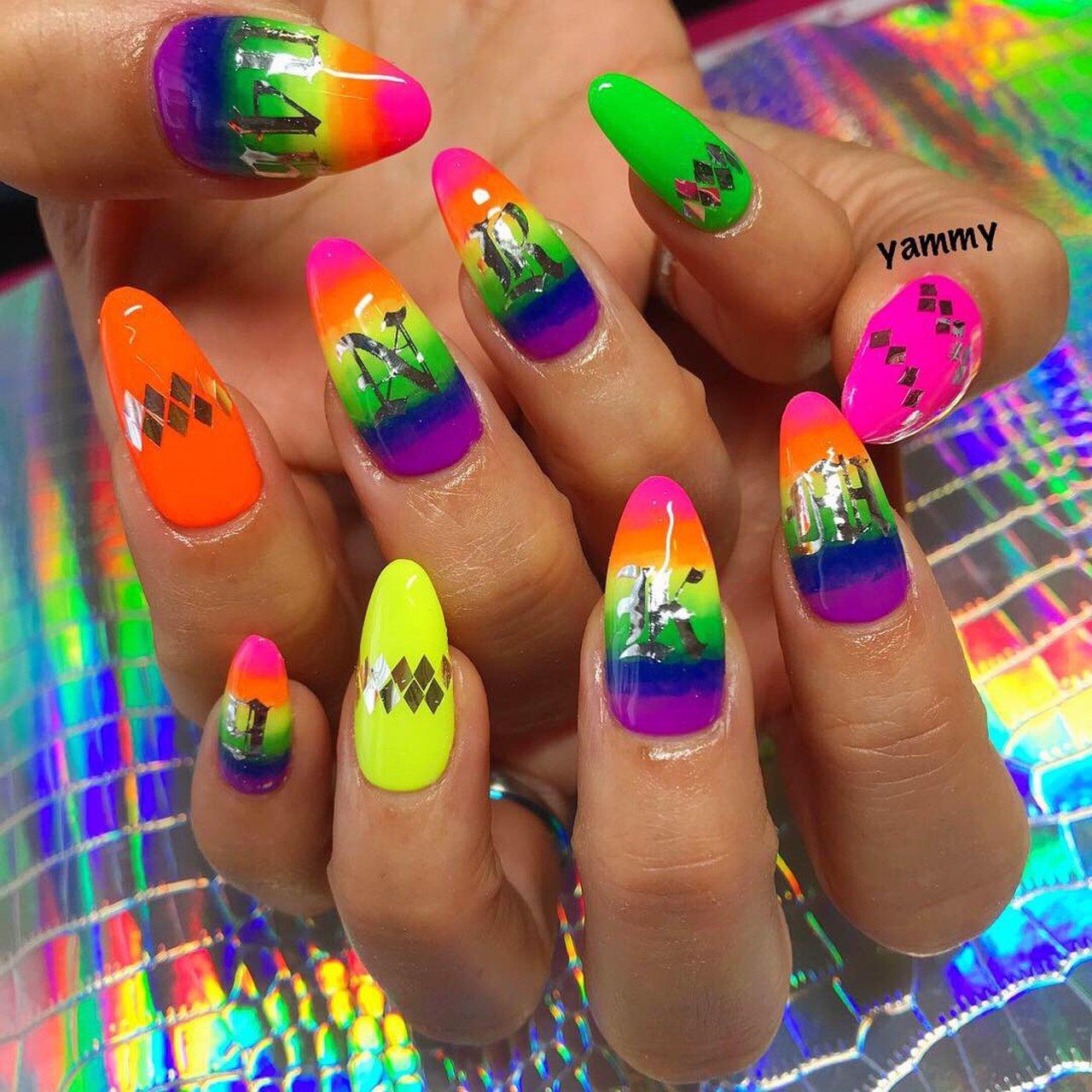 春/夏/オールシーズン/女子会/ハンド - やみー*のネイルデザイン[No