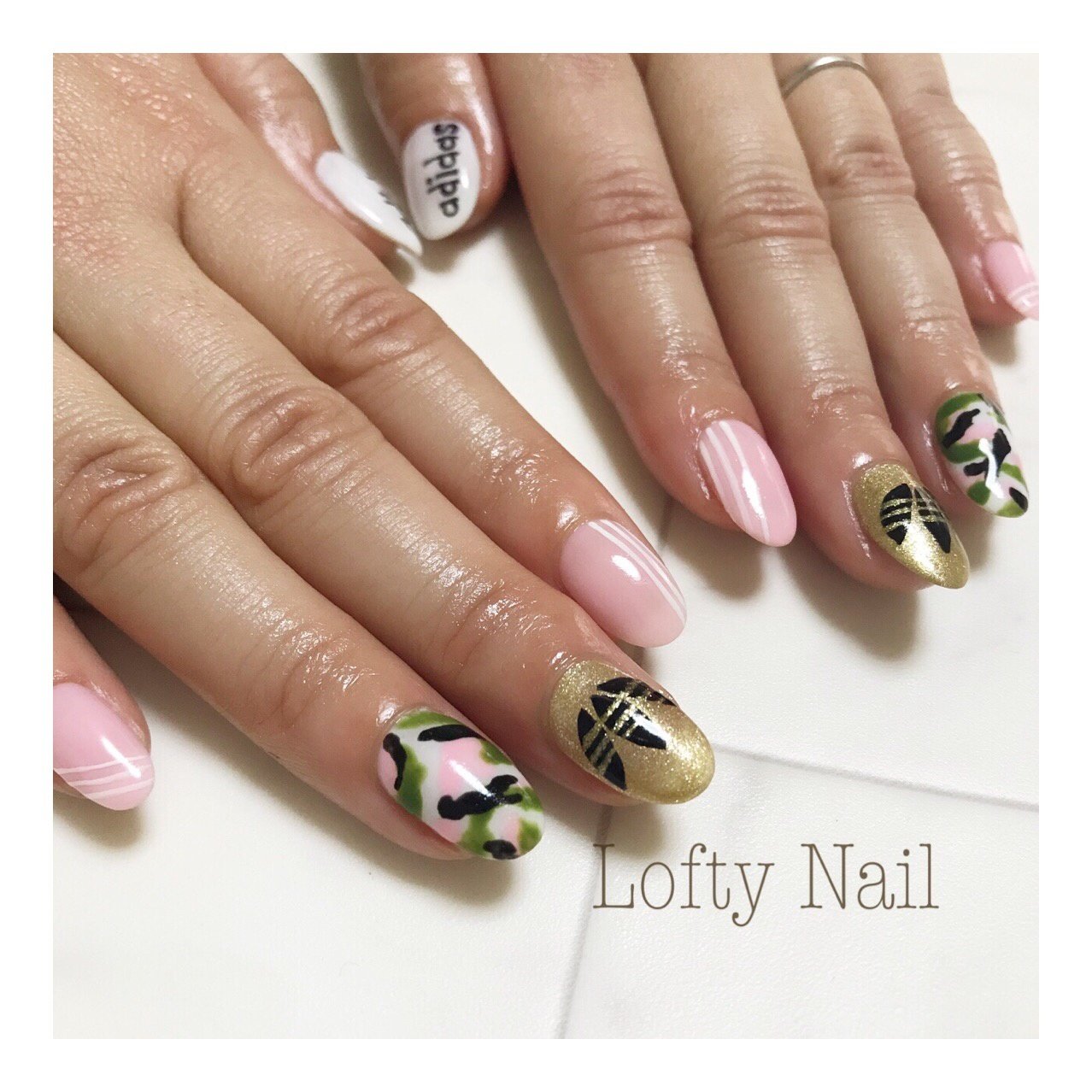 春 オールシーズン リゾート スポーツ ハンド Lofty Nailのネイルデザイン No 4057709 ネイルブック