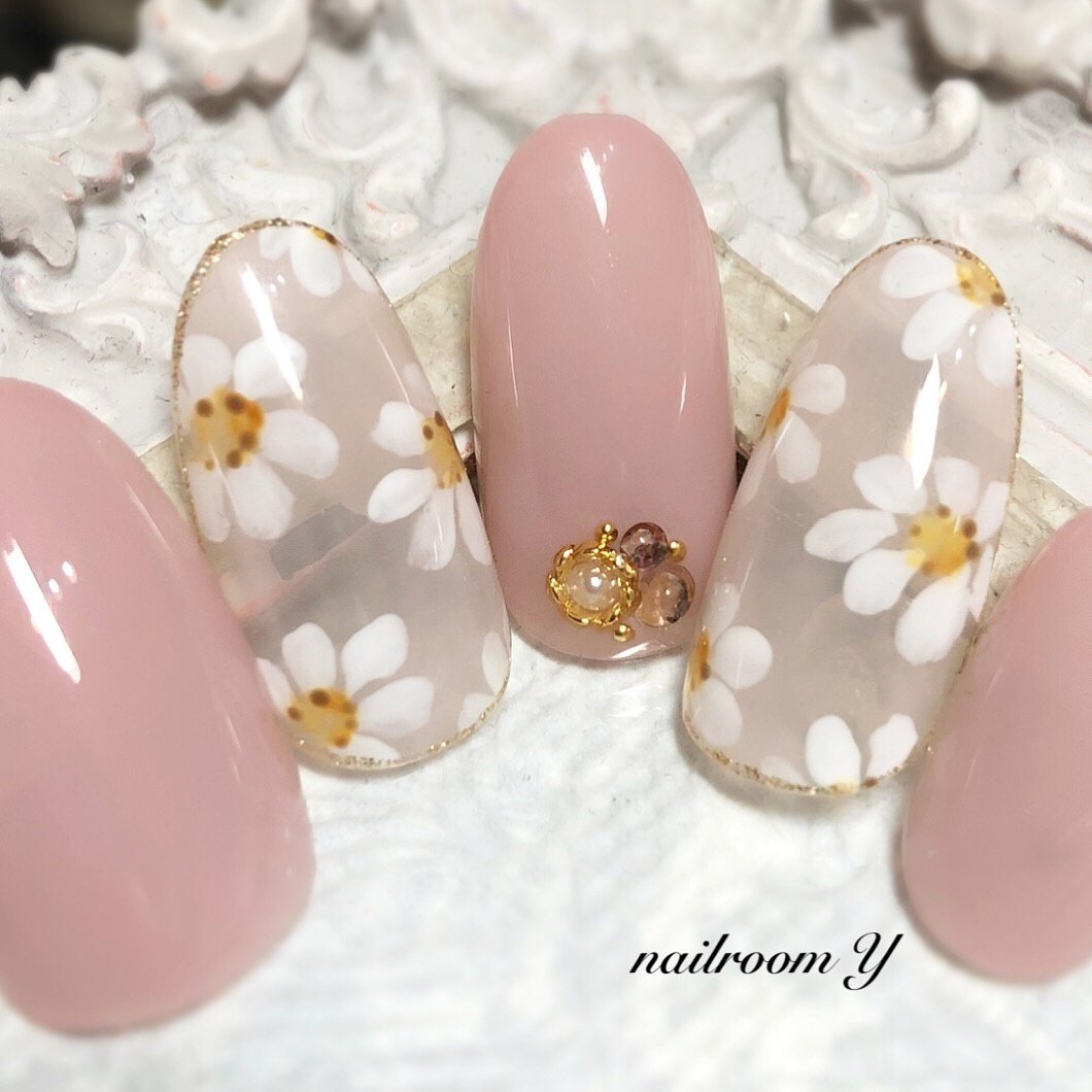 春 卒業式 入学式 デート ハンド Nailroomyのネイルデザイン No ネイルブック