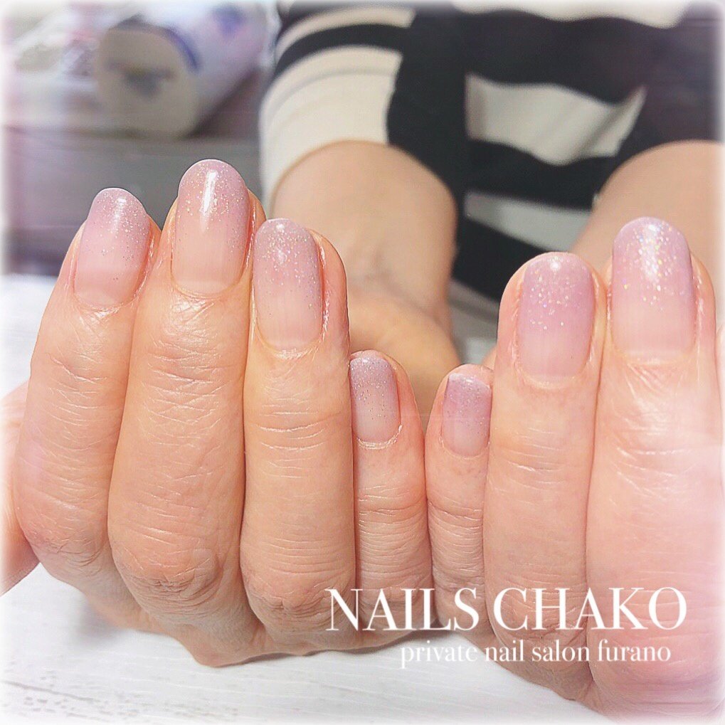 春 夏 ハンド グラデーション ラメ Nails Chakoのネイルデザイン No ネイルブック