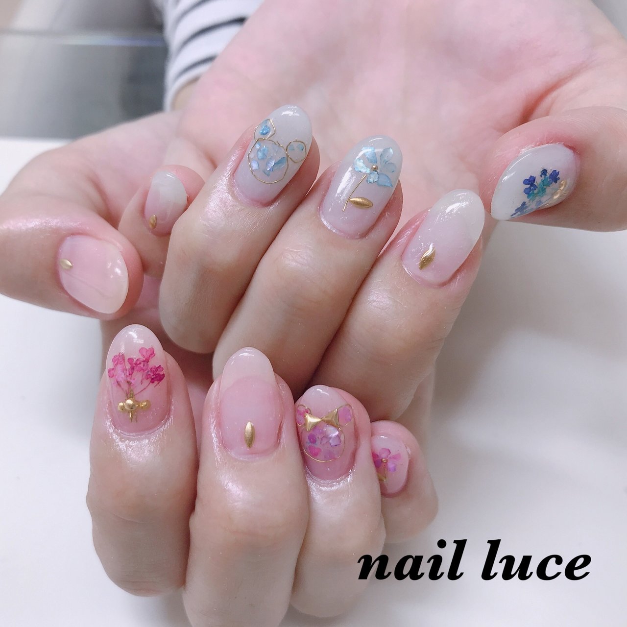 春 卒業式 入学式 女子会 ハンド Nail Luce ネイル ルーチェのネイルデザイン No ネイルブック