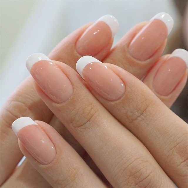 オールシーズン オフィス デート ハンド フレンチ Atelieryusnailのネイルデザイン No ネイルブック