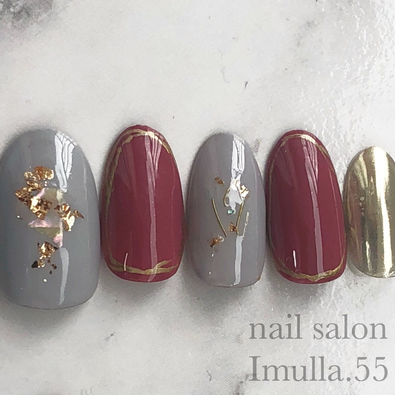 オールシーズン お正月 卒業式 ライブ ハンド Nail Salon Imulla 55のネイルデザイン No ネイルブック