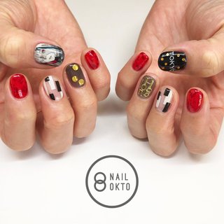 東京喰種ネイルのネイルデザイン ネイルブック