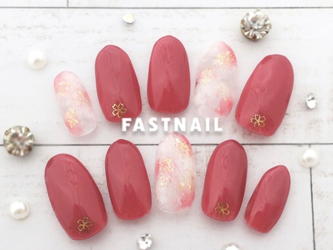 春 入学式 旅行 デート ハンド Fast Nail ファストネイル のネイルデザイン No ネイルブック