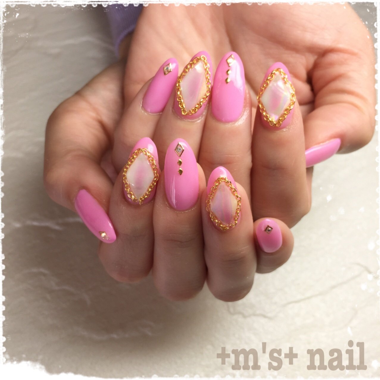 春 オールシーズン デート 女子会 ハンド M S Nailのネイルデザイン No ネイルブック