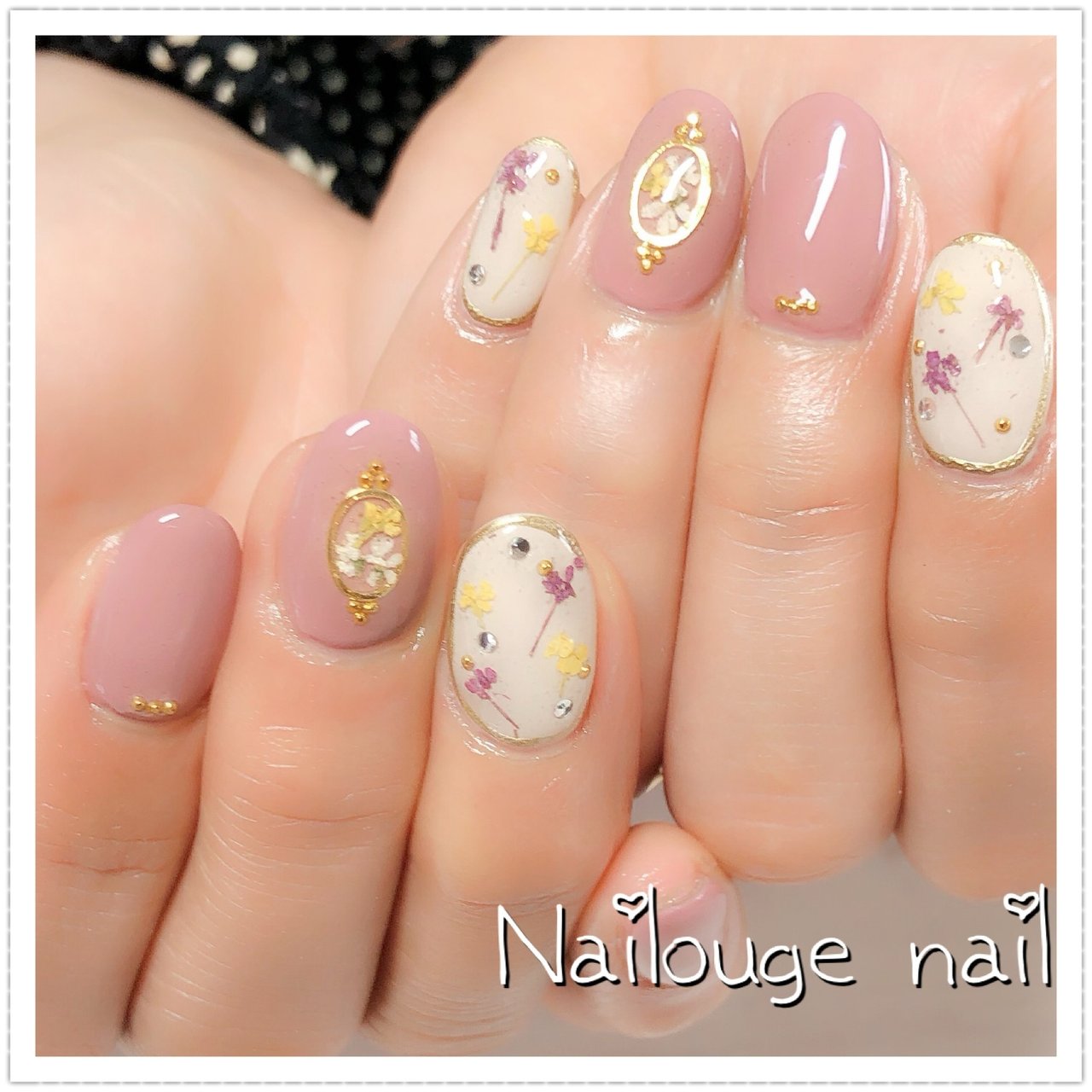 春 デート 女子会 ハンド ブローチ Nailsalon Nailougeのネイルデザイン No ネイルブック