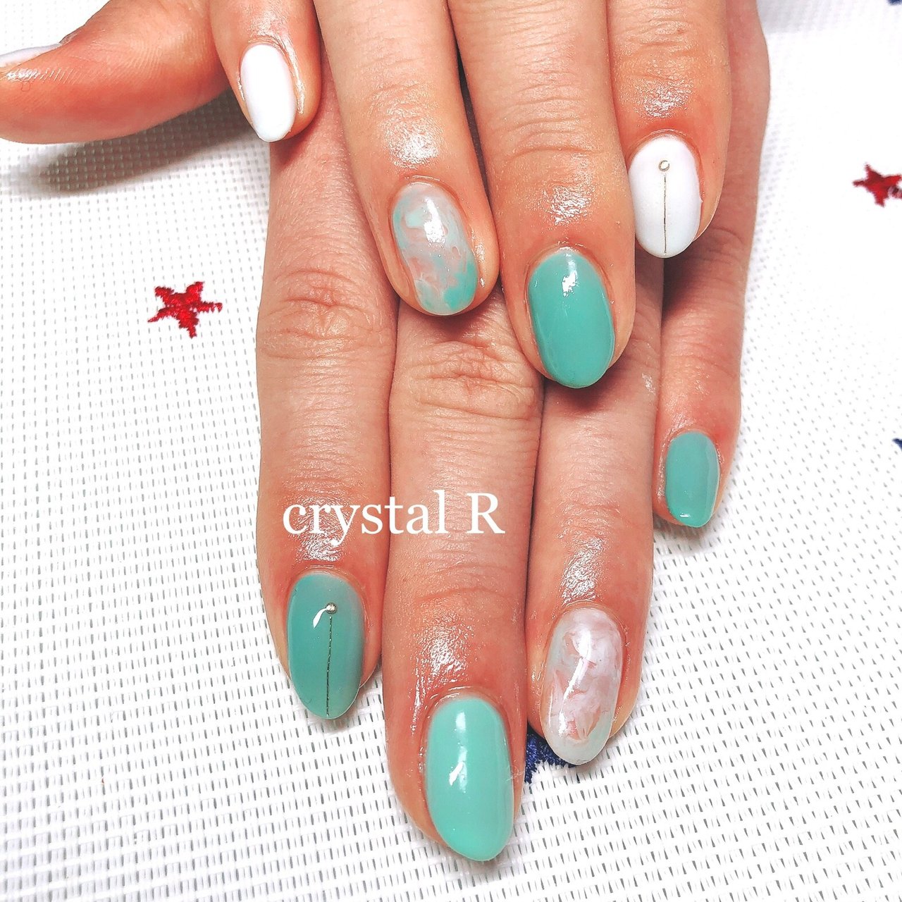 ハンド Crystal R Nail Salon のネイルデザイン No ネイルブック