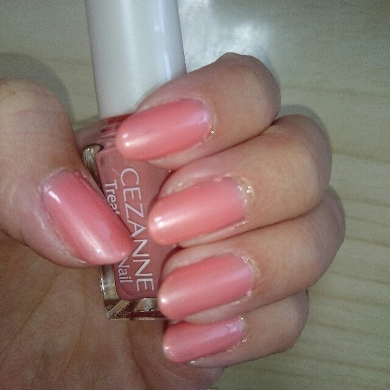 シンプル/ワンカラー/ピンク/マニキュア/セルフネイル - aya0406の