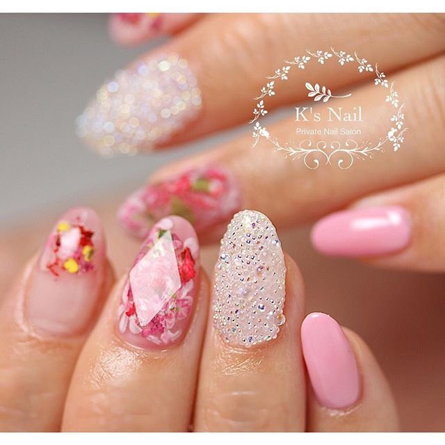 春 夏 入学式 デート ハンド K S Nail Kaori のネイルデザイン No ネイルブック