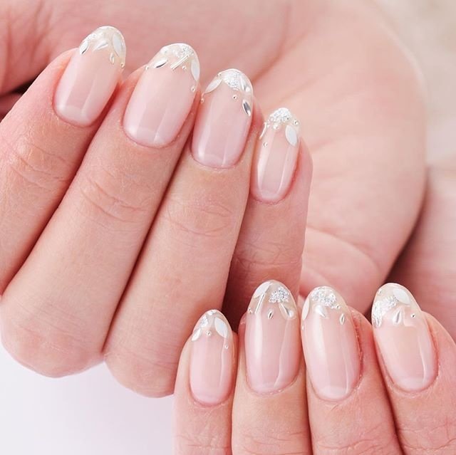 春 オールシーズン リゾート ブライダル ハンド Nailsalon Leclatのネイルデザイン No ネイルブック
