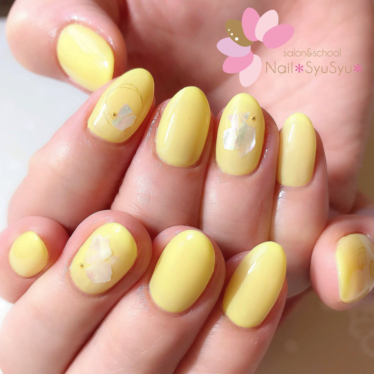 春 夏 ハンド シンプル ワンカラー Nail Syusyu ネイルシュシュのネイルデザイン No ネイルブック