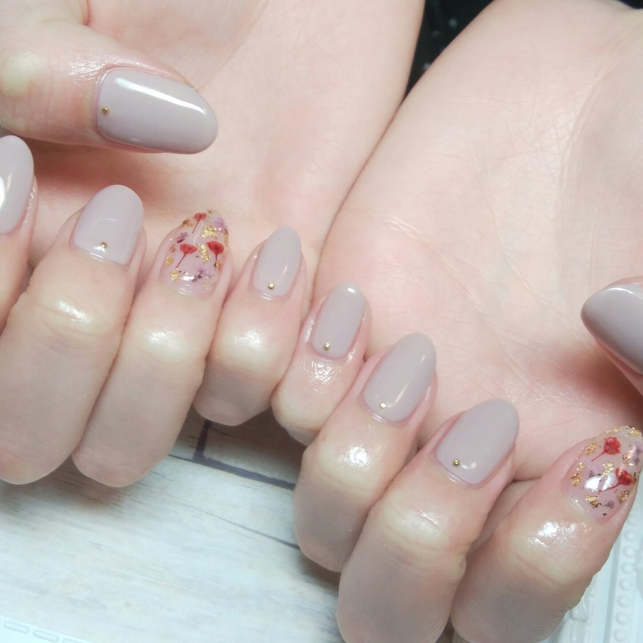 春 オールシーズン オフィス デート ハンド Nail Salon Merry Nakaharaのネイルデザイン No ネイル ブック