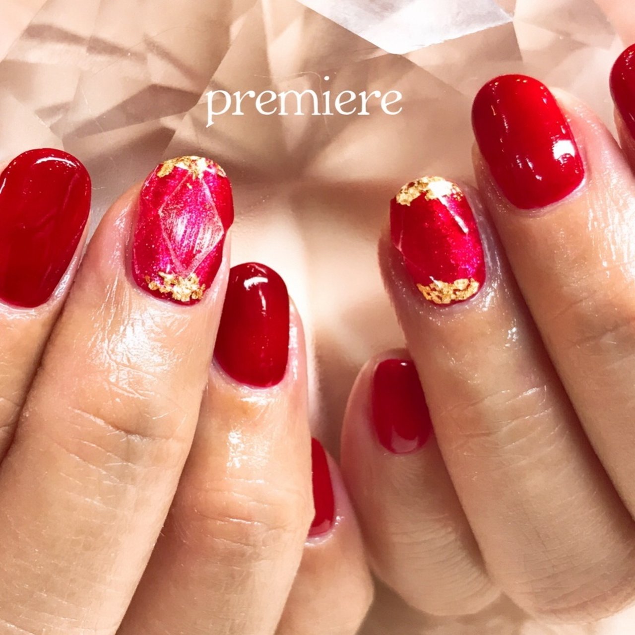 オールシーズン オフィス パーティー デート ハンド Premiere プルミエール 錦糸町のネイルデザイン No ネイルブック