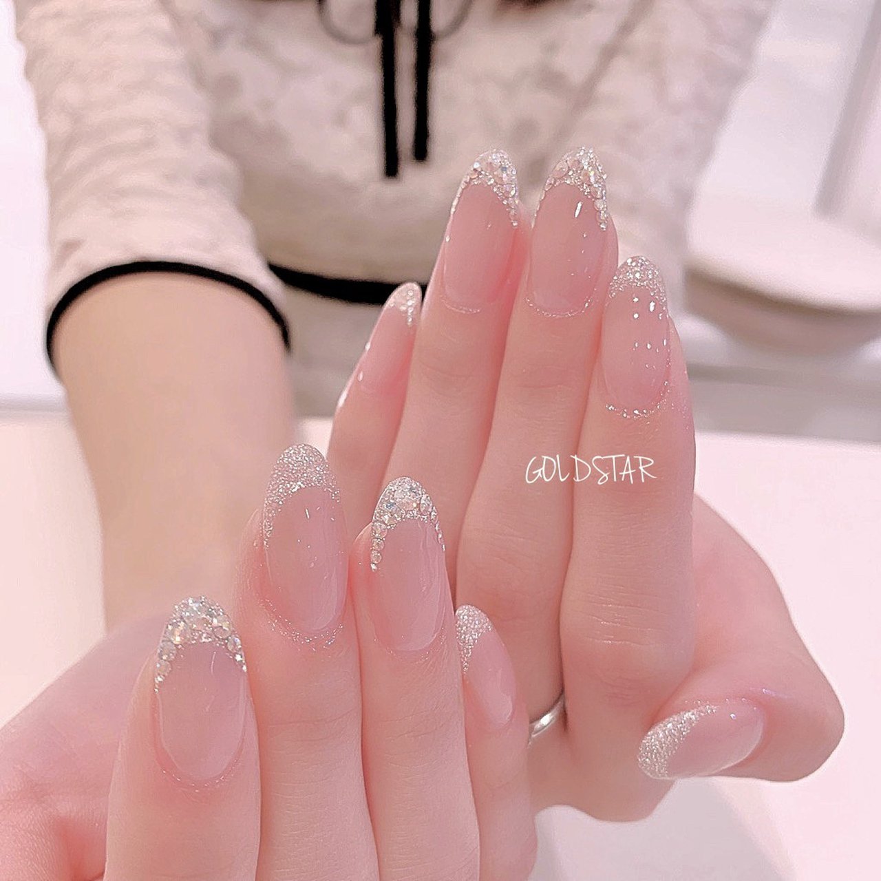 オールシーズン オフィス ブライダル デート ハンド Agloss Nailのネイルデザイン No ネイルブック