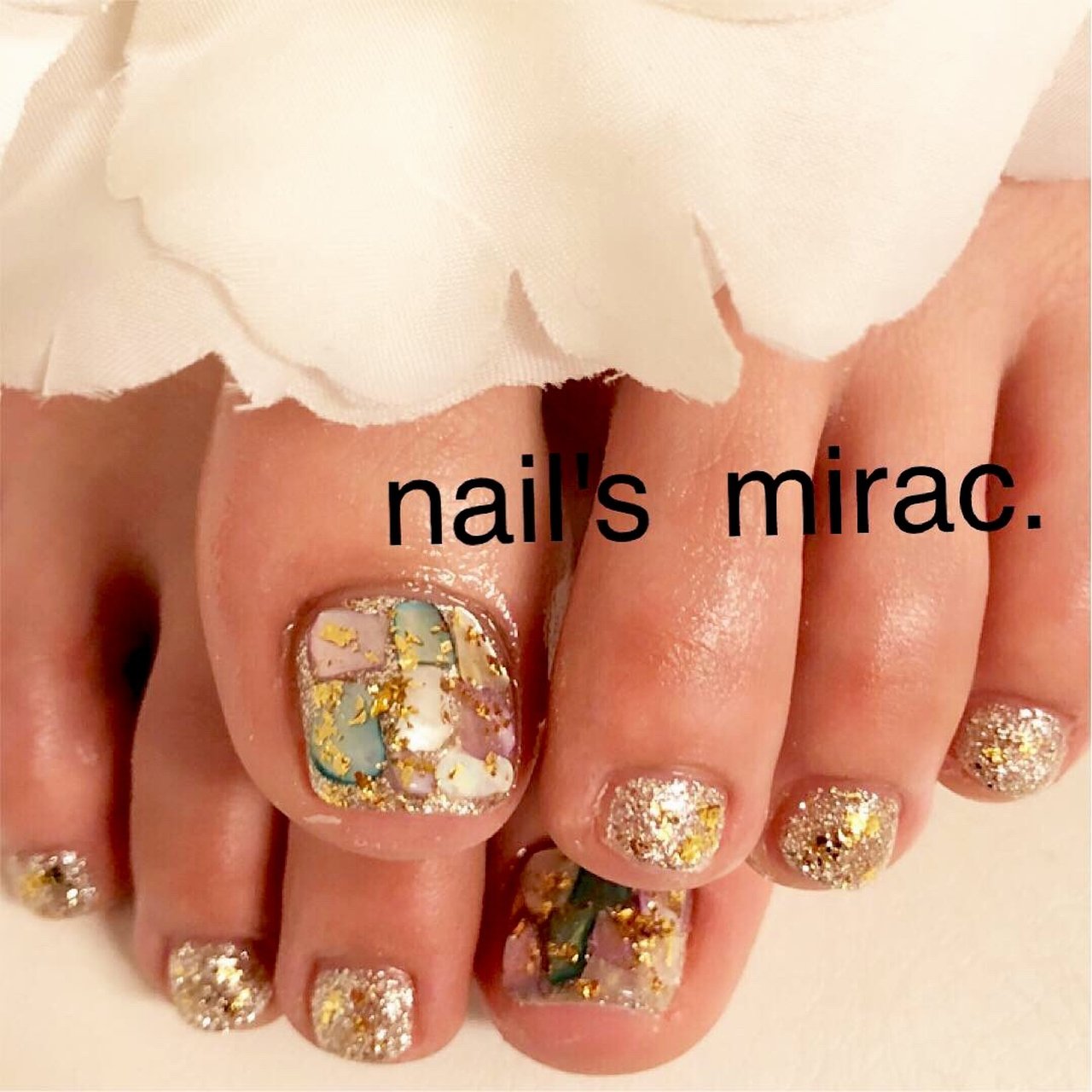 春 夏 海 リゾート フット Nail Smirac 林 智子のネイルデザイン No ネイルブック
