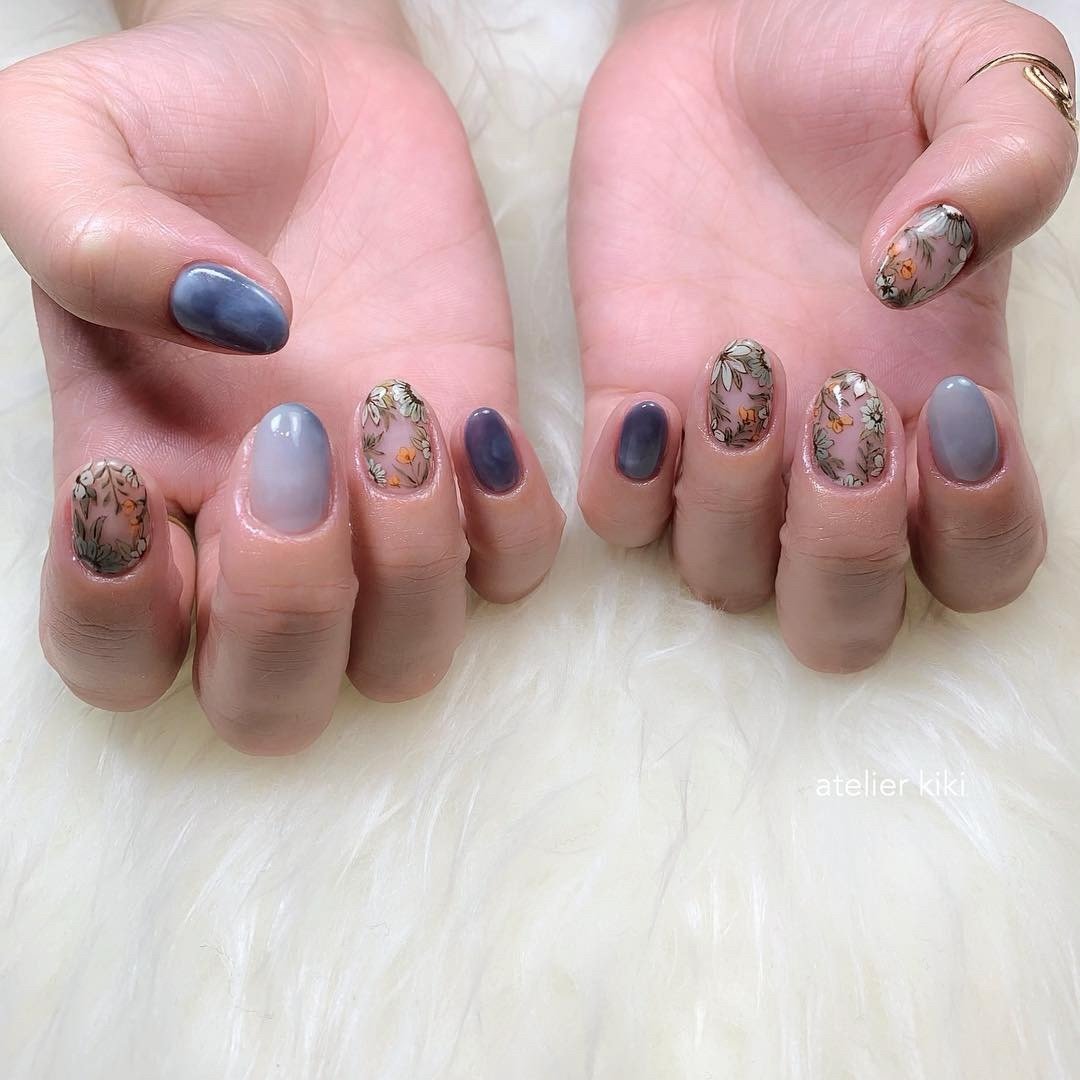 春 夏 海 リゾート フラワー Atelier Kiki アトリエキキ 千葉県柏市のネイルデザイン No ネイルブック